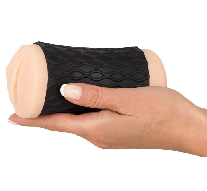 Мастурбатор вагіну та анус Nature Skin Pussy & Ass Masturbator