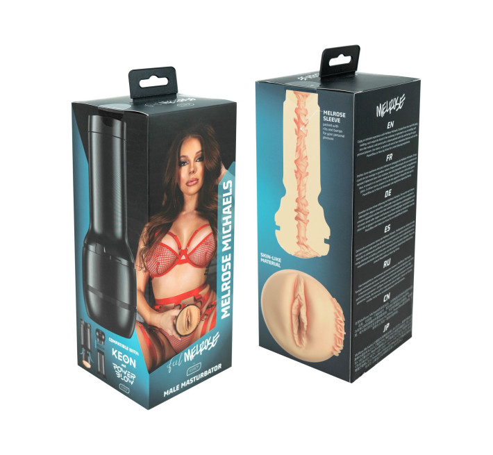 Мастурбатор Kiiroo Feel MelRose Michaels PBC сумісний з PowerBlow та Keon