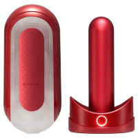 Мастурбатор з нагрівачем Tenga Flip Zero Red + Flip Warming Set Мастурбатор з нагрівачем Tenga Flip Zero Red + Flip Warming Set