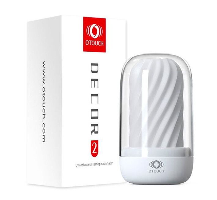 Мастурбатор Otouch DECOR 2, TPE, підігрів до 55 °C, УФ-дезінфекція