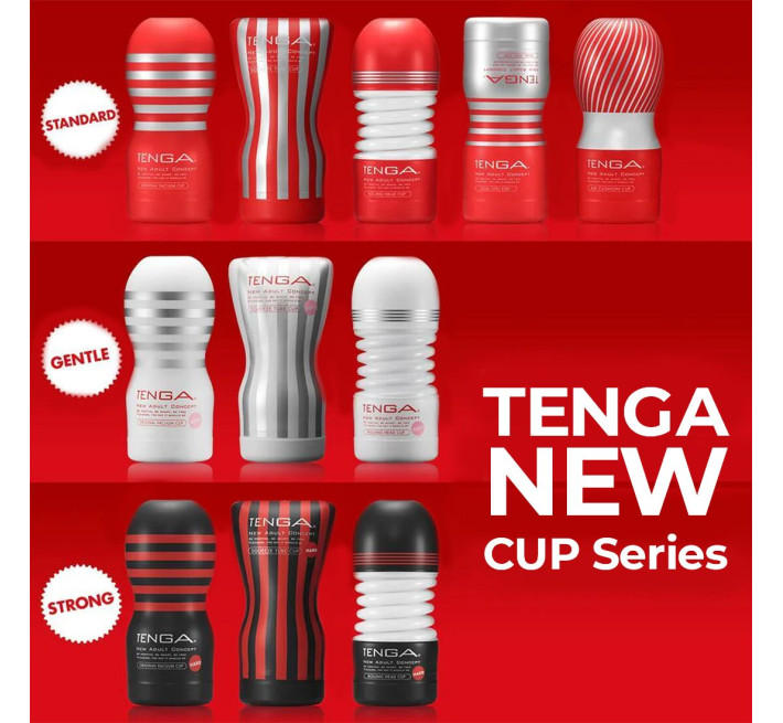 Мастурбатор Tenga Rolling Head Cup з інтенсивною стимуляцією головки