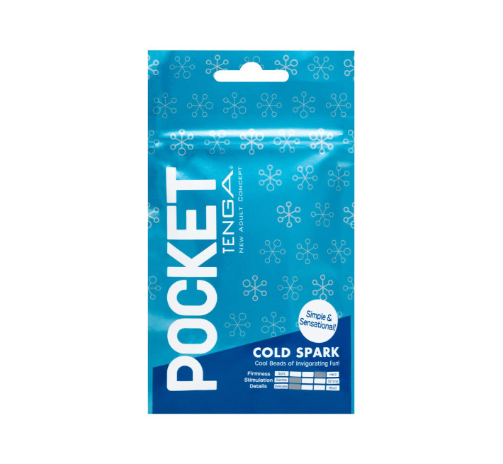 Мастурбатор TENGA Pocket Cold Spark
