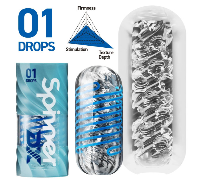 Мастурбатор Tenga Spinner DX 01 Drops