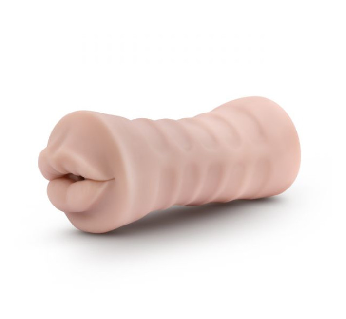 Мастурбатор с вибрацией Blush M For Men Angie Vanilla