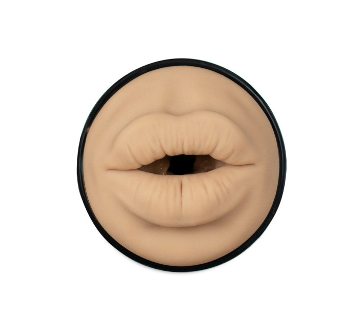 Мастурбатор Kiiroo Feel Victoria June Mouth Stroker PBC совместим с PowerBlow и Keon