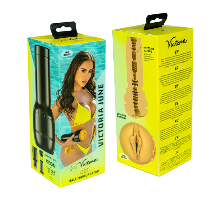 Мастурбатор Kiiroo Feel Victoria June PBC сумісний з PowerBlow та Keon