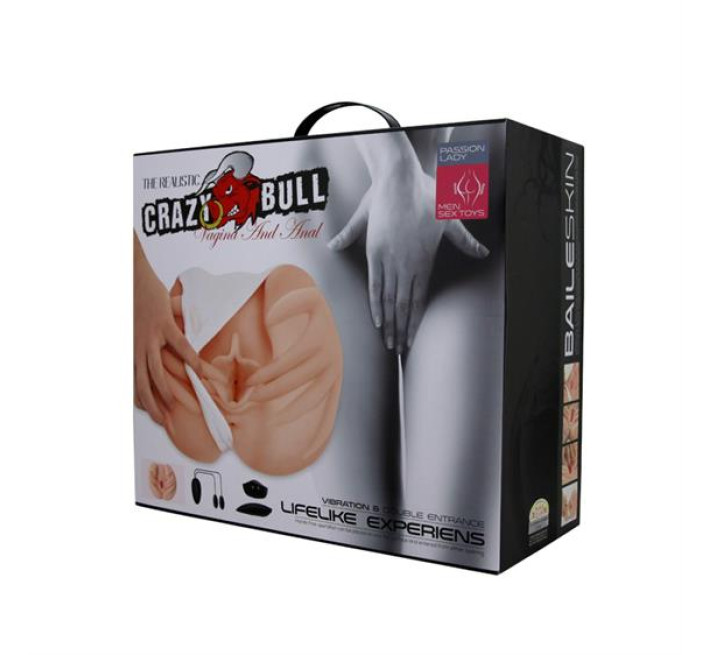 Мастурбатор Crazy Bull Lifelike Experience Vagina and Anal