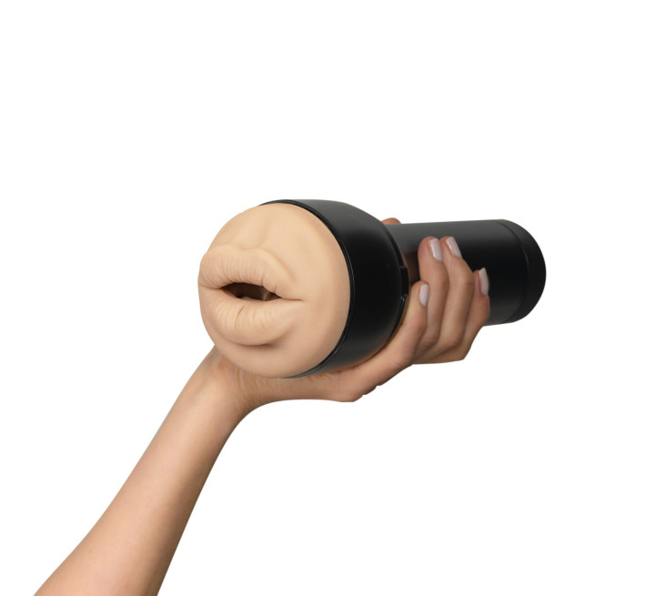 Мастурбатор Kiiroo Feel Victoria June Mouth Stroker PBC совместим с PowerBlow и Keon