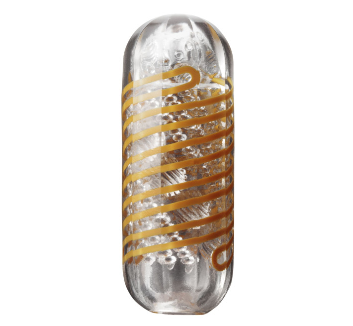 Мастурбатор Tenga Spinner 05 Beads с упругой стимулирующей спиралью внутри