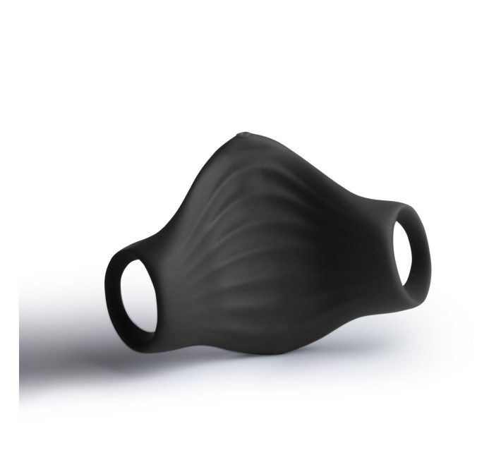 Мастурбатор Rocks Off Palm Black, петлі для пальців, 10 режимів