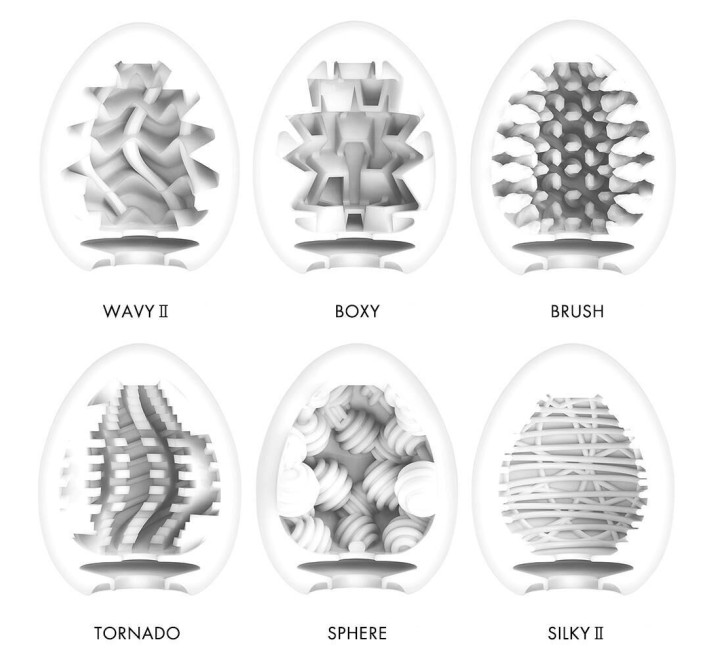 Набор яиц-мастурбаторов Tenga Egg New Standard Pack (6 яиц)