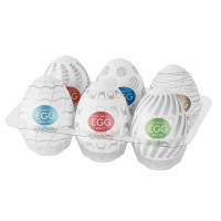 Набір яєць-мастурбаторів Tenga Egg New Standard Pack (6 яєць) Набір яєць-мастурбаторів Tenga Egg New Standard Pack (6 яєць)