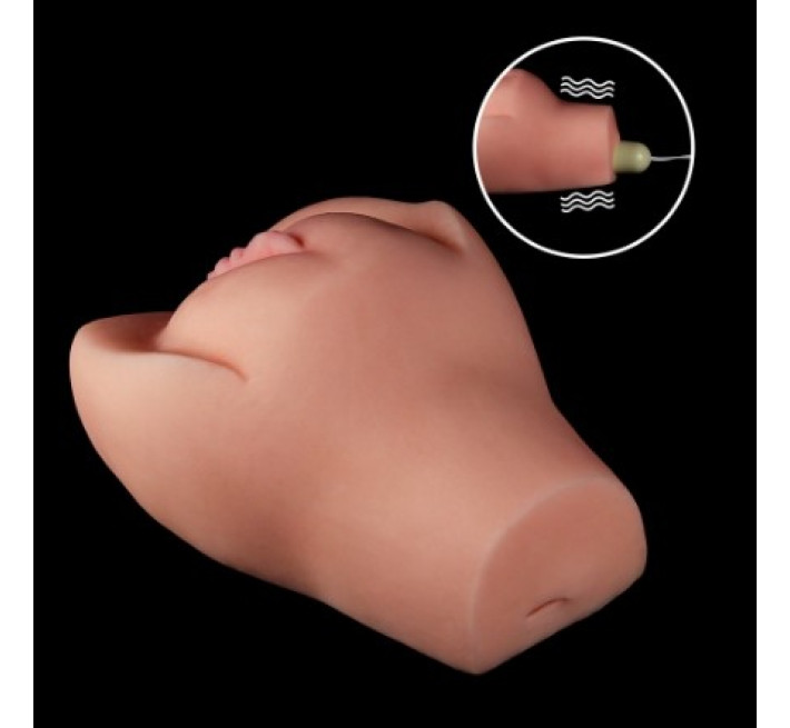 Мастурбатор LoveToy Vibrating Pet Pussy & Ass #4