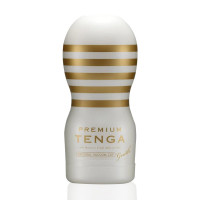 Мастурбатор Tenga Premium Original Vacuum Cup GENTLE (глибока ковтка) із вакуумною стимуляцією Мастурбатор Tenga Premium Original Vacuum Cup GENTLE (глибока ковтка) із вакуумною стимуляцією