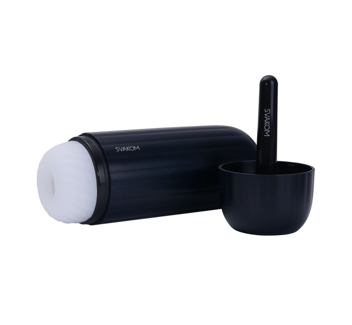 Интерактивный смарт-мастурбатор с вибрацией и посасыванием Svakom Sam Neo 2 Pro, подогрев до 38 °C