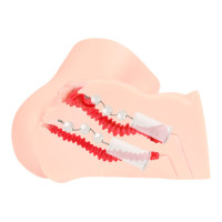 Мастурбатор Kokos 001 Adel ONAHOLE Real Vagina 2WayPlus с вибрацией и массажем