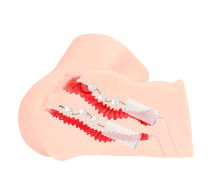 Мастурбатор Kokos 001 Adel ONAHOLE Real Vagina 2WayPlus с вибрацией и массажем