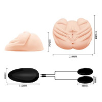 Мастурбатор Crazy Bull Lifelike Experience Vagina and Anal Мастурбатор Crazy Bull Lifelike Experience Vagina and Anal