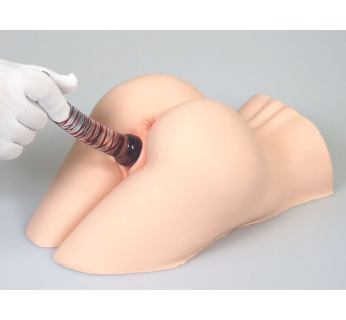 Мастурбатор Naked Factory TRISHA B TYPE, виражені статеві губи, вагіна + анус, дуже реалістичний