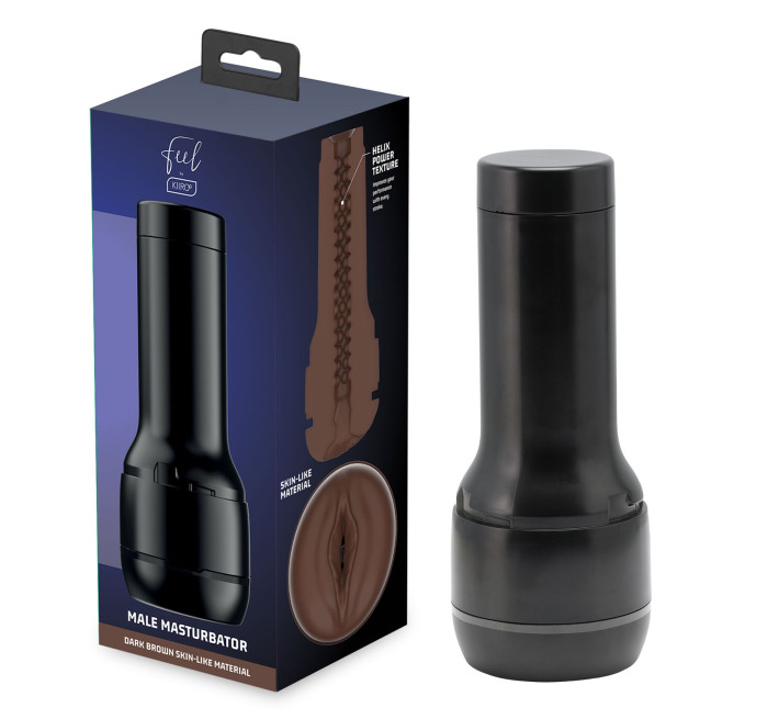 Мастурбатор-вагіна Kiiroo Feel Stroker Dark Brown для секс-машини Kiiroo Keon