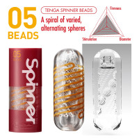 Мастурбатор Tenga Spinner 05 Beads с упругой стимулирующей спиралью внутри Мастурбатор Tenga Spinner 05 Beads с упругой стимулирующей спиралью внутри