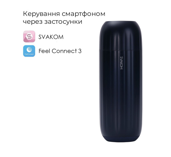 Интерактивный смарт-мастурбатор с вибрацией и посасыванием Svakom Sam Neo 2 Pro, подогрев до 38 °C