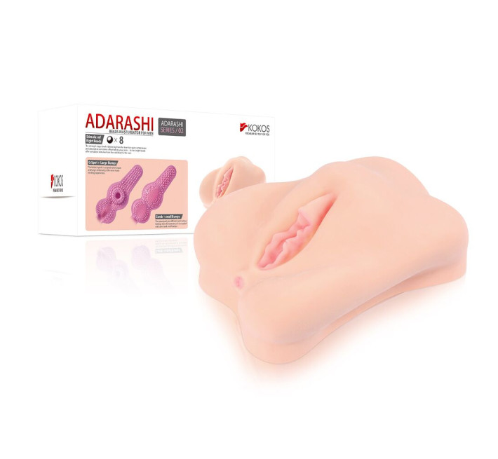 Мастурбатор-вагина двухслойный Kokos Adarashi -2 Double Layer
