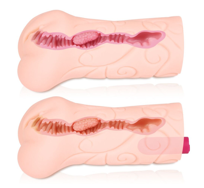 Мастурбатор-вагіна двошаровий Kokos Tattoo Vibe