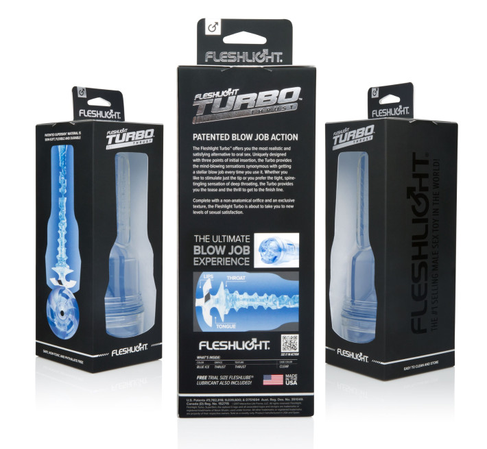Мастурбатор Fleshlight Turbo Thrust Blue Ice