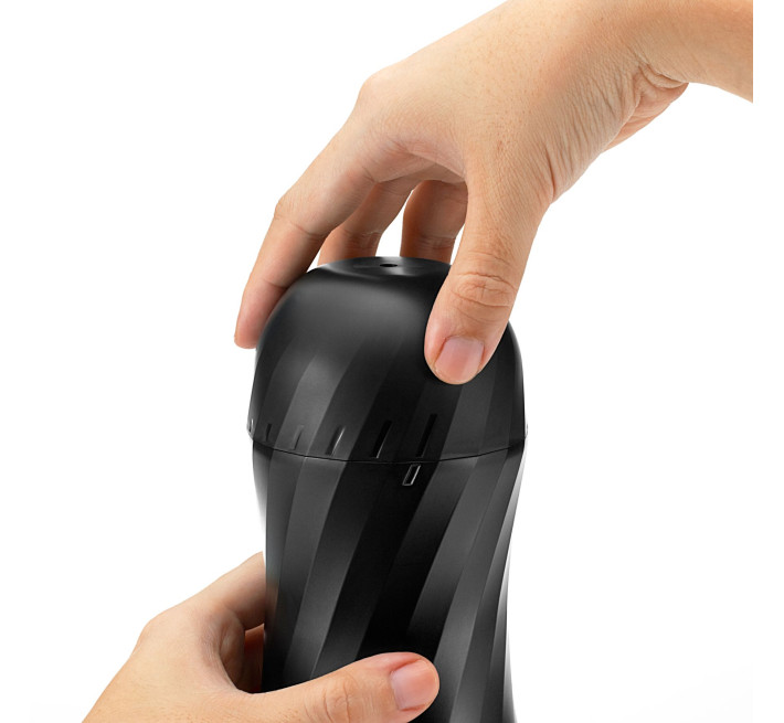 Мастурбатор Tenga Air-Tech TWIST Ripple Блакитний