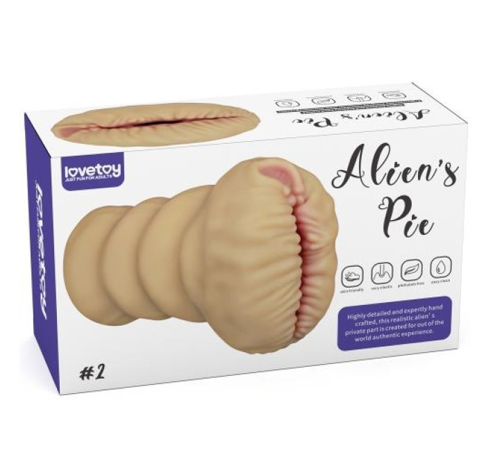 Мастурбатор LoveToy Alien's Pie Masturbator #2 Flesh