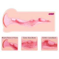 Мастурбатор-вагина двухслойный Kokos Haru Double Layer