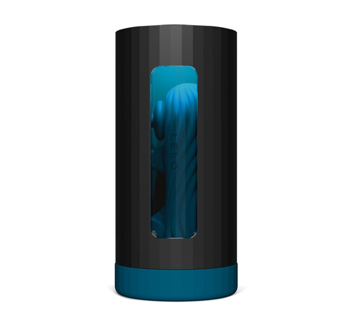 Смарт-мастурбатор LELO F1S V3 XL Teal, увеличенный, 2 мотора, 8 режимов, стимуляция звуковыми волнами