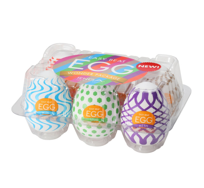 Набір яєць-мастурбаторів Tenga Egg Wonder Pack (6 яєць)