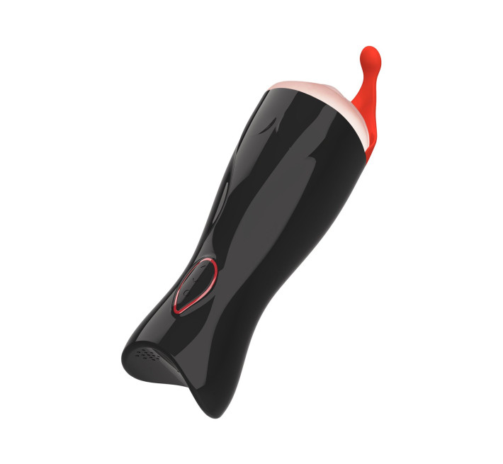 Премиум-вибромастурбатор Real Body - Real Sucking Pussy 2, всасывание, звук, стимуляция промежности