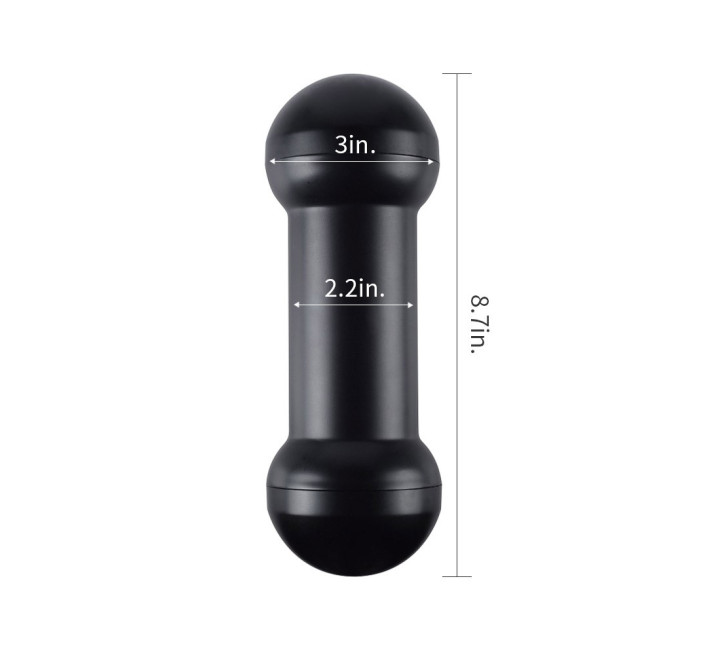 Мастурбатор Lovetoy Traning Master Double Side Stroker Mouth and Pussy Телесный