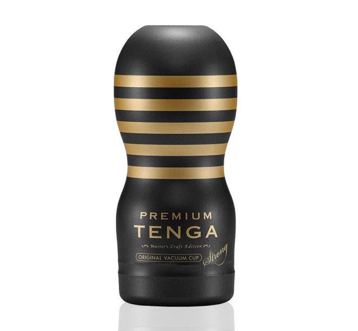 Мастурбатор Tenga Premium Original Vacuum Cup STRONG (глубокая глотка) с вакуумной стимуляцией