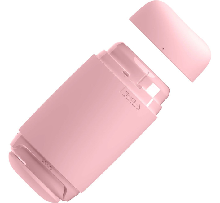 Мастурбатор TENGA PUFFY Strawberry Pink, ультрам’який матеріал, багаторазовий, наскрізний