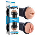 Мастурбатор Lovetoy Traning Master Double Side Stroker Mouth and Pussy Телесный