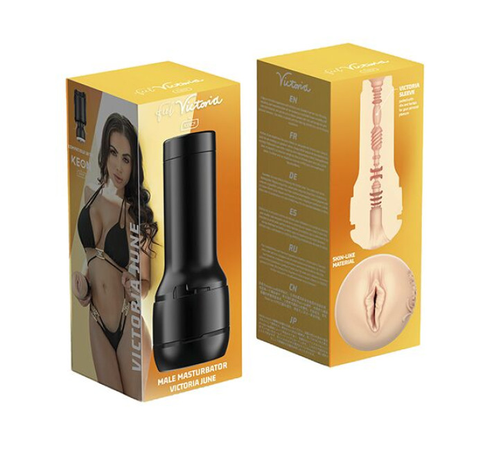 Мастурбатор Kiiroo Feel Victoria June, копия вагины порнозвезды