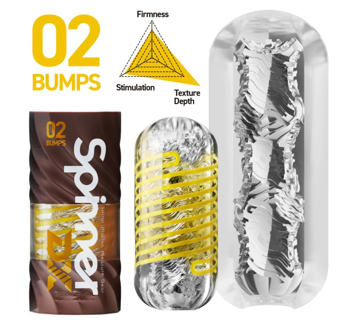 Мастурбатор Tenga Spinner DX 02 Bumps