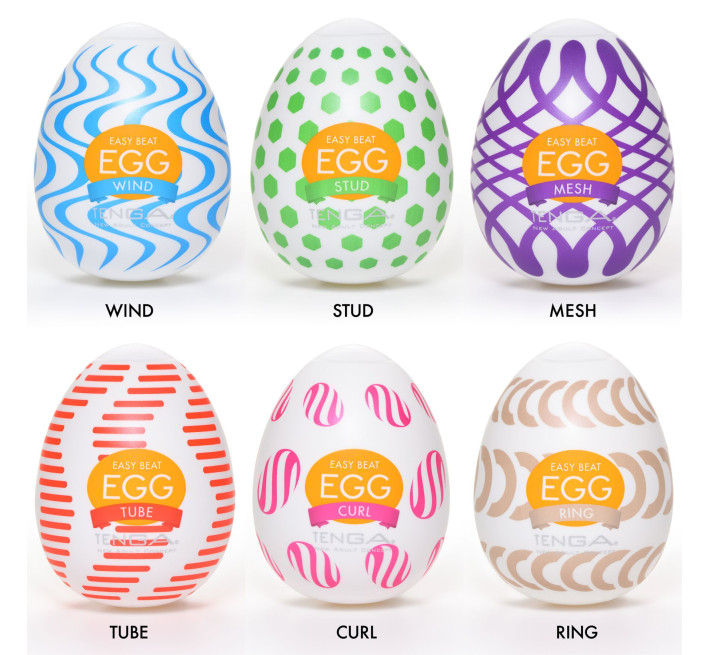 Набір яєць-мастурбаторів Tenga Egg Wonder Pack (6 яєць)
