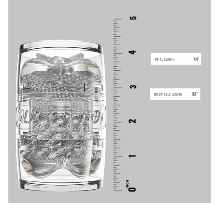 Мастурбатор Fleshlight Quickshot Mia Malkova, зі зліпком попки та вагіни