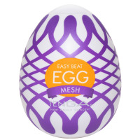 Мастурбатор-яйце Tenga Egg Mesh із сітчастим рельєфом Мастурбатор-яйце Tenga Egg Mesh із сітчастим рельєфом