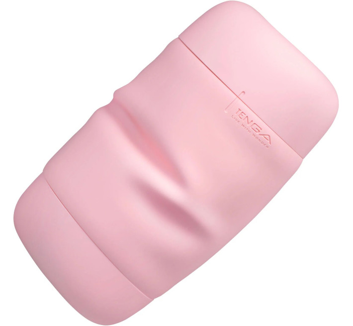 Мастурбатор TENGA PUFFY Strawberry Pink, ультрам’який матеріал, багаторазовий, наскрізний