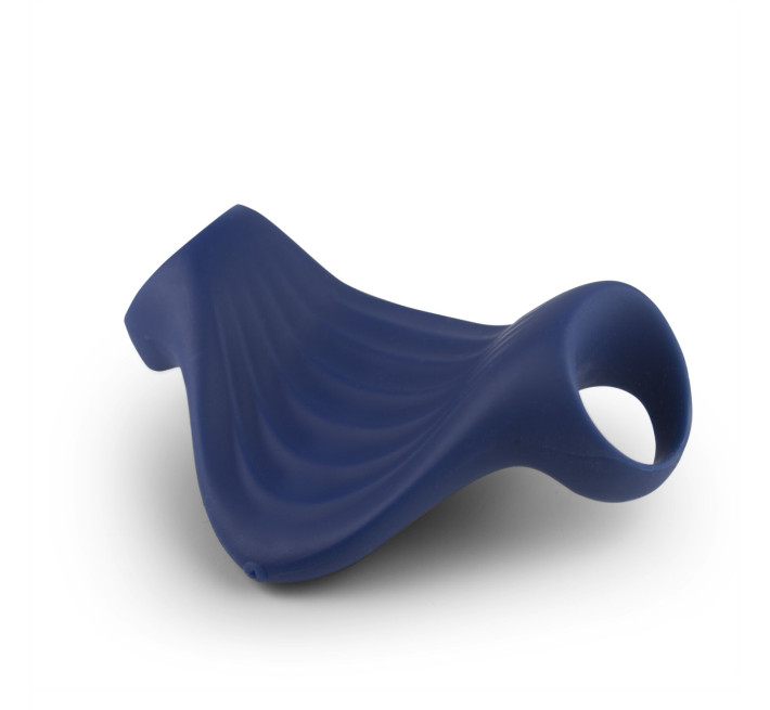 Мастурбатор Rocks Off Palm Blue, петли для пальцев, 10 режимов