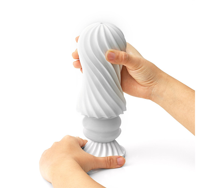 Мастурбатор Tenga FLEX Silky Білий