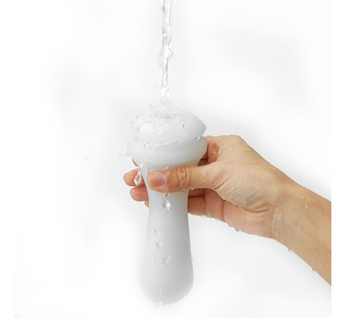 Мастурбатор Tenga FLEX Silky Білий