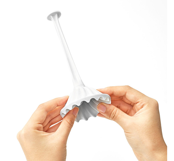 Мастурбатор Tenga FLEX Silky Білий