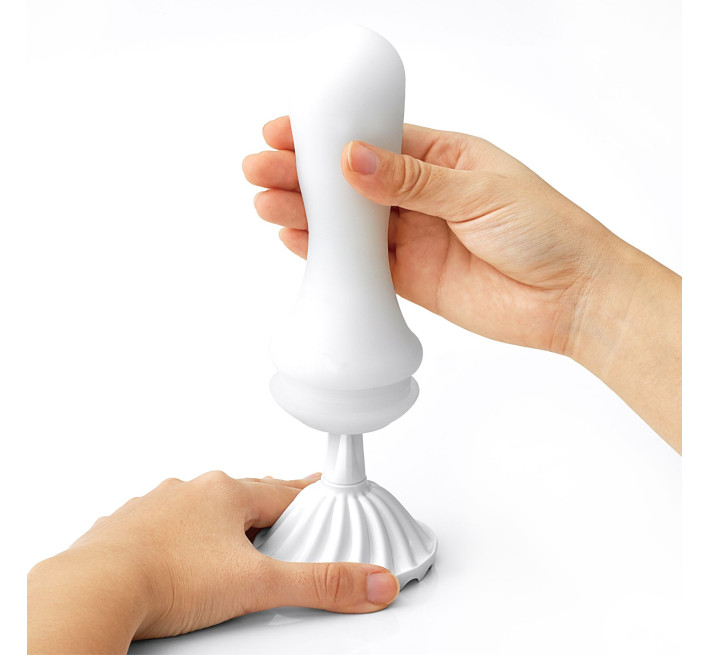 Мастурбатор Tenga FLEX Silky Білий